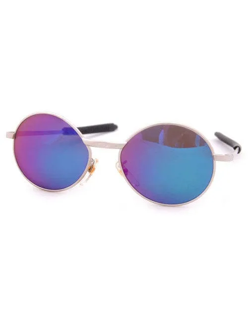 SLEW Silver Round Sunglasses sold by Giant Vintage product image thumbnail 2