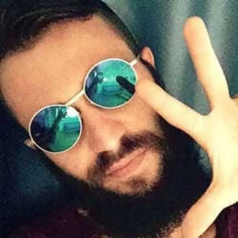 SLEW Silver Round Sunglasses sold by Giant Vintage