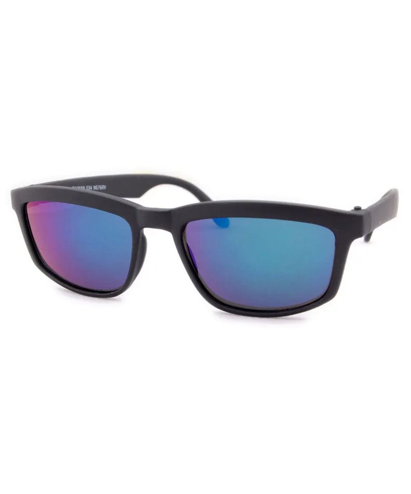 GOING Black/Aqua Mens Sunglasses sold by Giant Vintage product image thumbnail 2