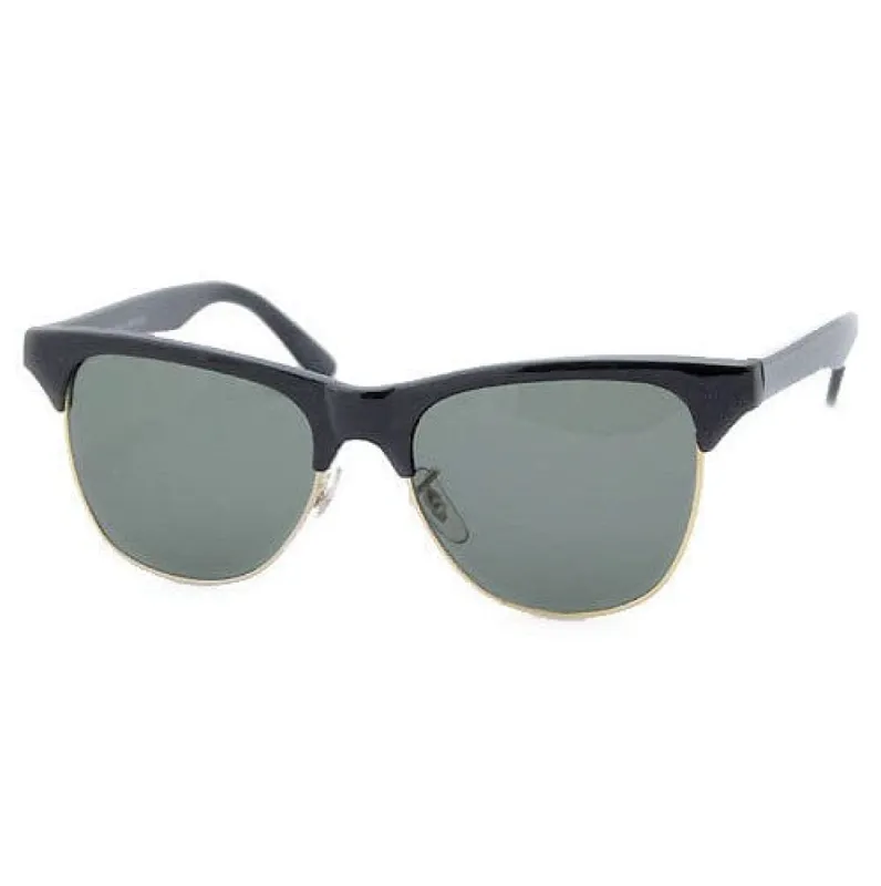 SLIDER Black Browline Sunglasses sold by Giant Vintage