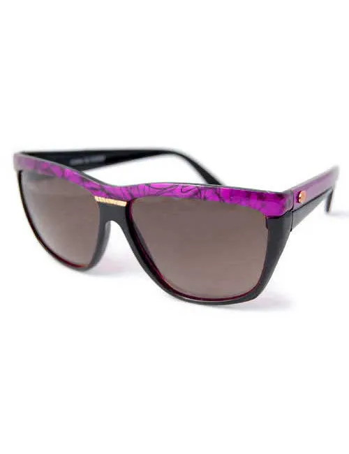 KAZUE Purple Cat-Eye Sunglasses sold by Giant Vintage product image thumbnail 2
