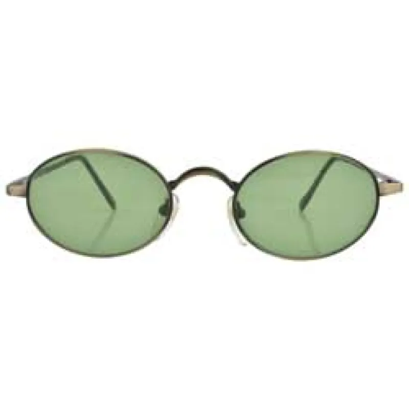 HARTLEY Brass Oval Sunglasses sold by Giant Vintage