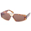 DANG! Tortoise Square Sunglasses sold by Giant Vintage