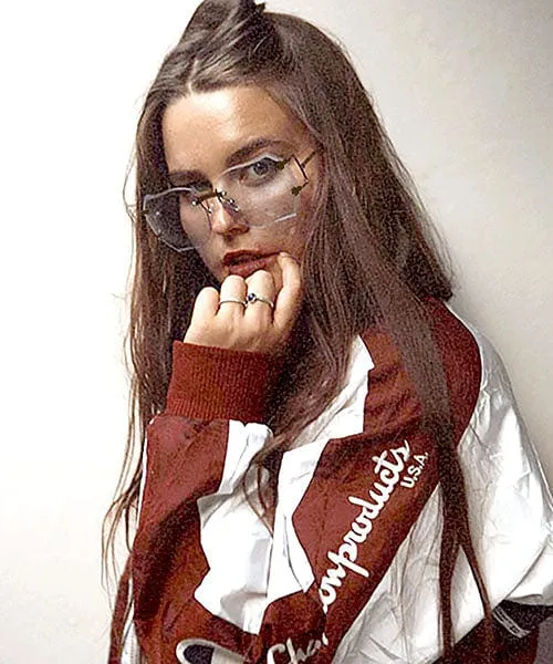 CHIRP Haze Oversized Sunglasses sold by Giant Vintage product image thumbnail 4