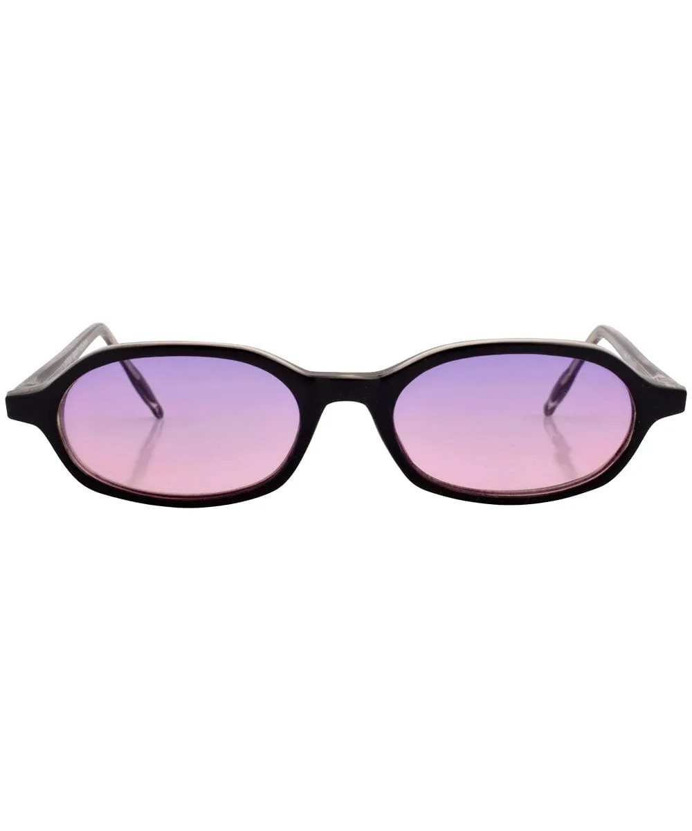 WIZZLE Purple Square Sunglasses sold by Giant Vintage product image thumbnail 3