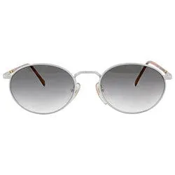 HIGHWIRE Silver/Smoke Oval Sunglasses sold by Giant Vintage