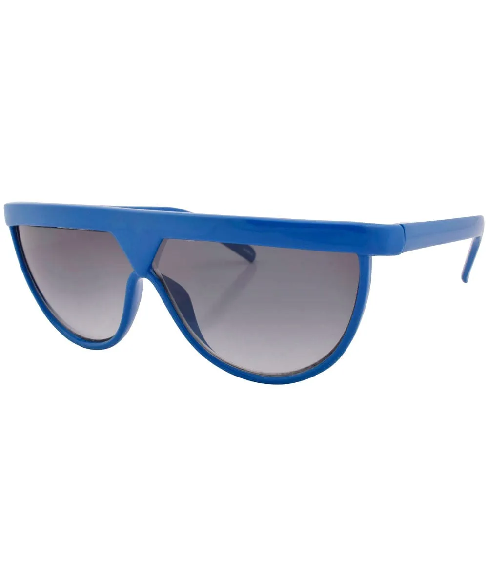 LITHO Blue 80s Sunglasses sold by Giant Vintage product image thumbnail 2