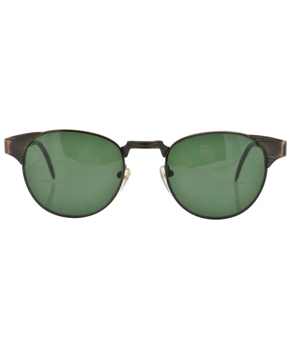 ELLIPSIS Copper Browline Sunglasses sold by Giant Vintage product image thumbnail 3