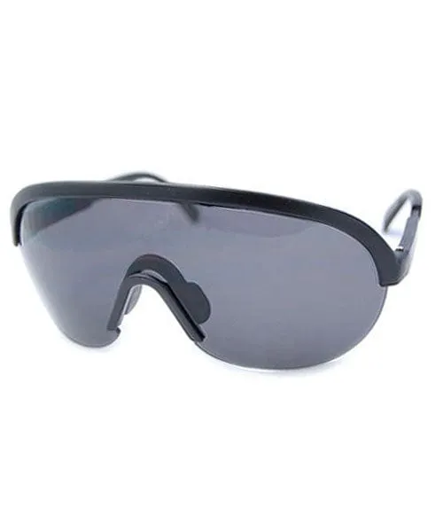 SNOW PATROL Black Shield Sunglasses sold by Giant Vintage product image thumbnail 2