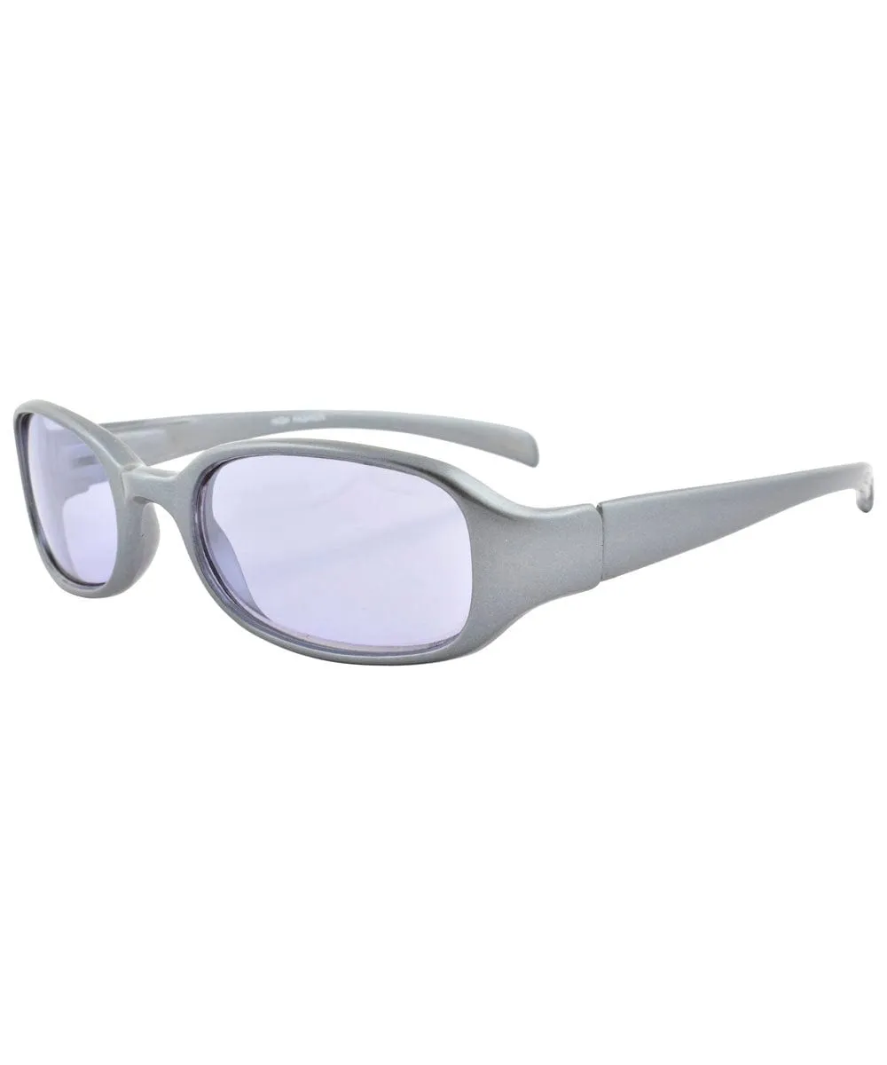 TATER Gray/Purple Square Sunglasses sold by Giant Vintage product image thumbnail 2