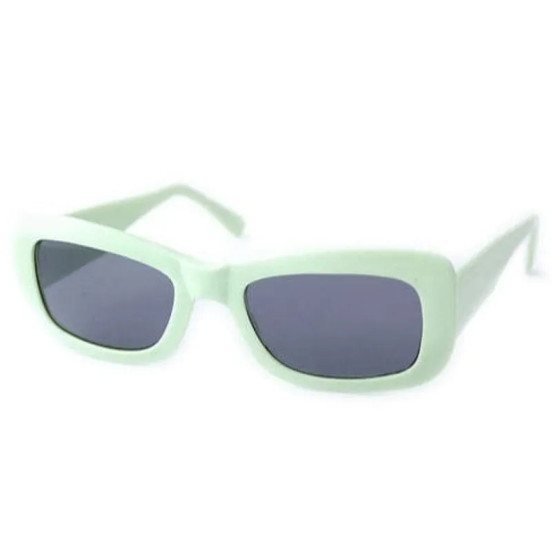 KITTEN Green Cat-Eye Sunglasses sold by Giant Vintage