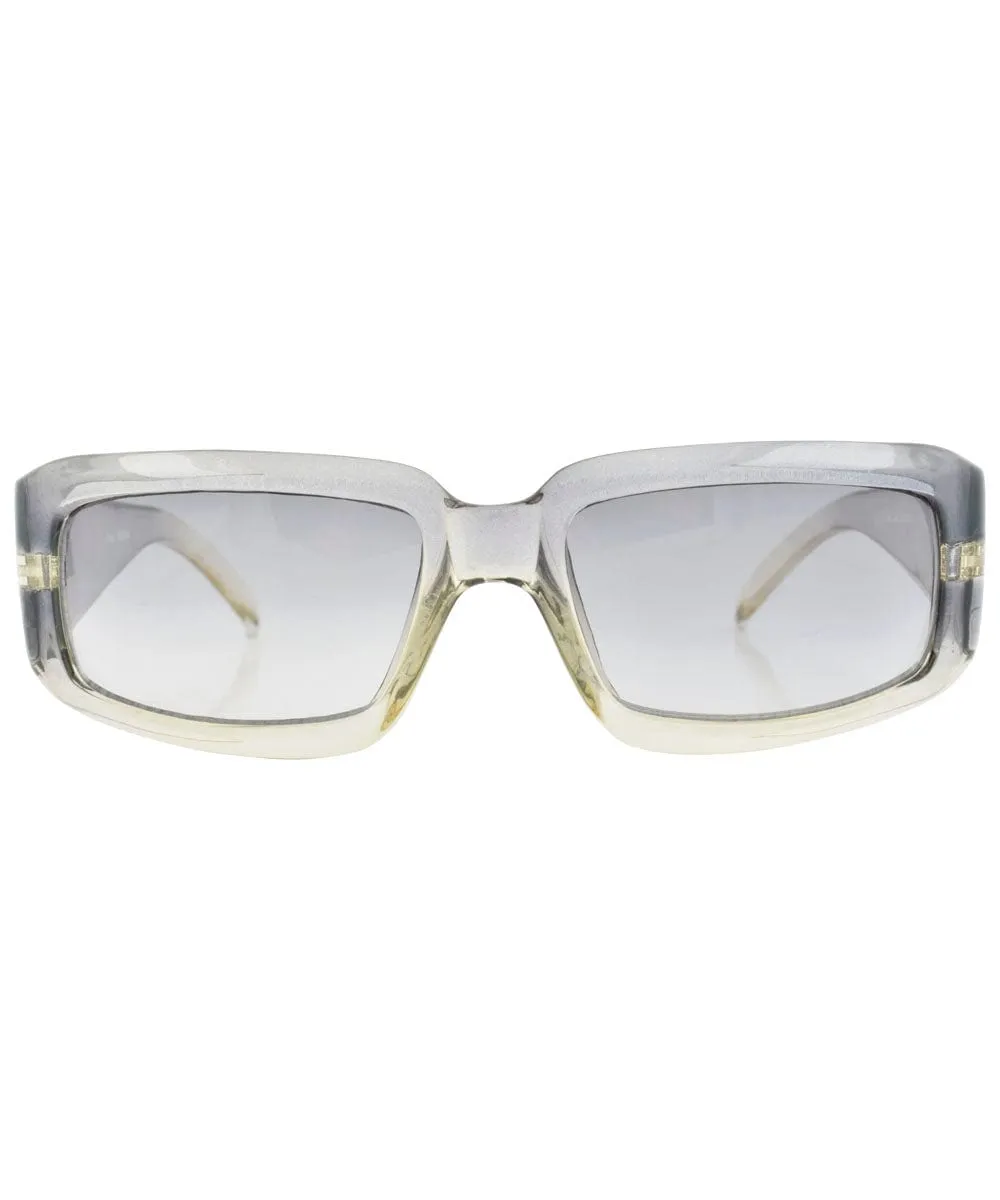 SCUCCI Smoke Square Sunglasses sold by Giant Vintage product image thumbnail 3