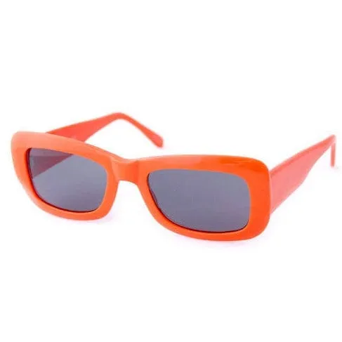 KITTEN Orange Cat-Eye Sunglasses sold by Giant Vintage