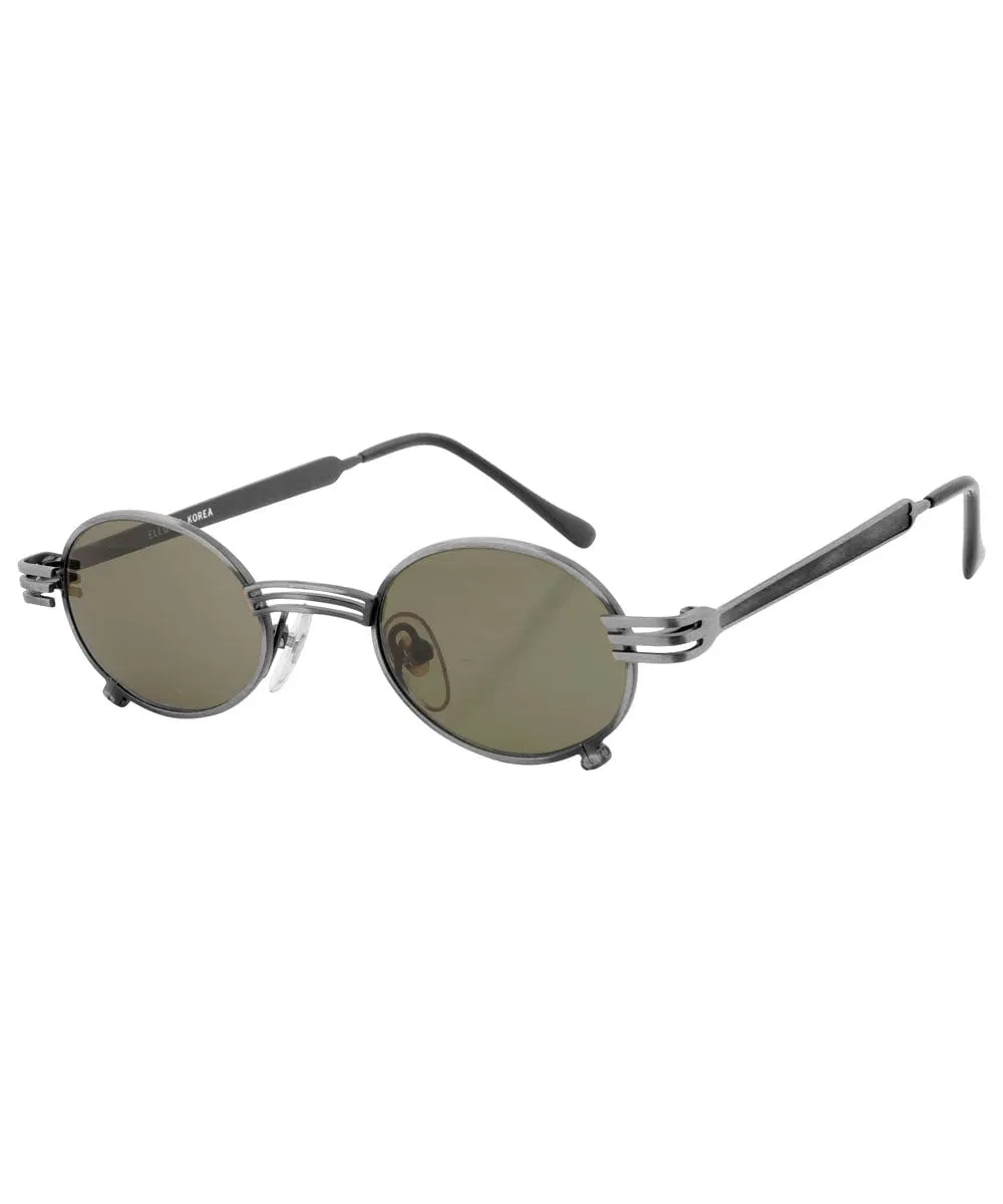FORKED Relic Oval Steampunk Sunglasses sold by Giant Vintage product image thumbnail 2