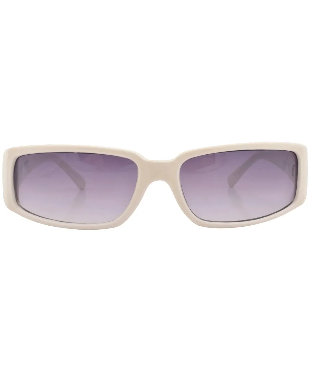 ENVY White Square Sunglasses sold by Giant Vintage product image thumbnail 2