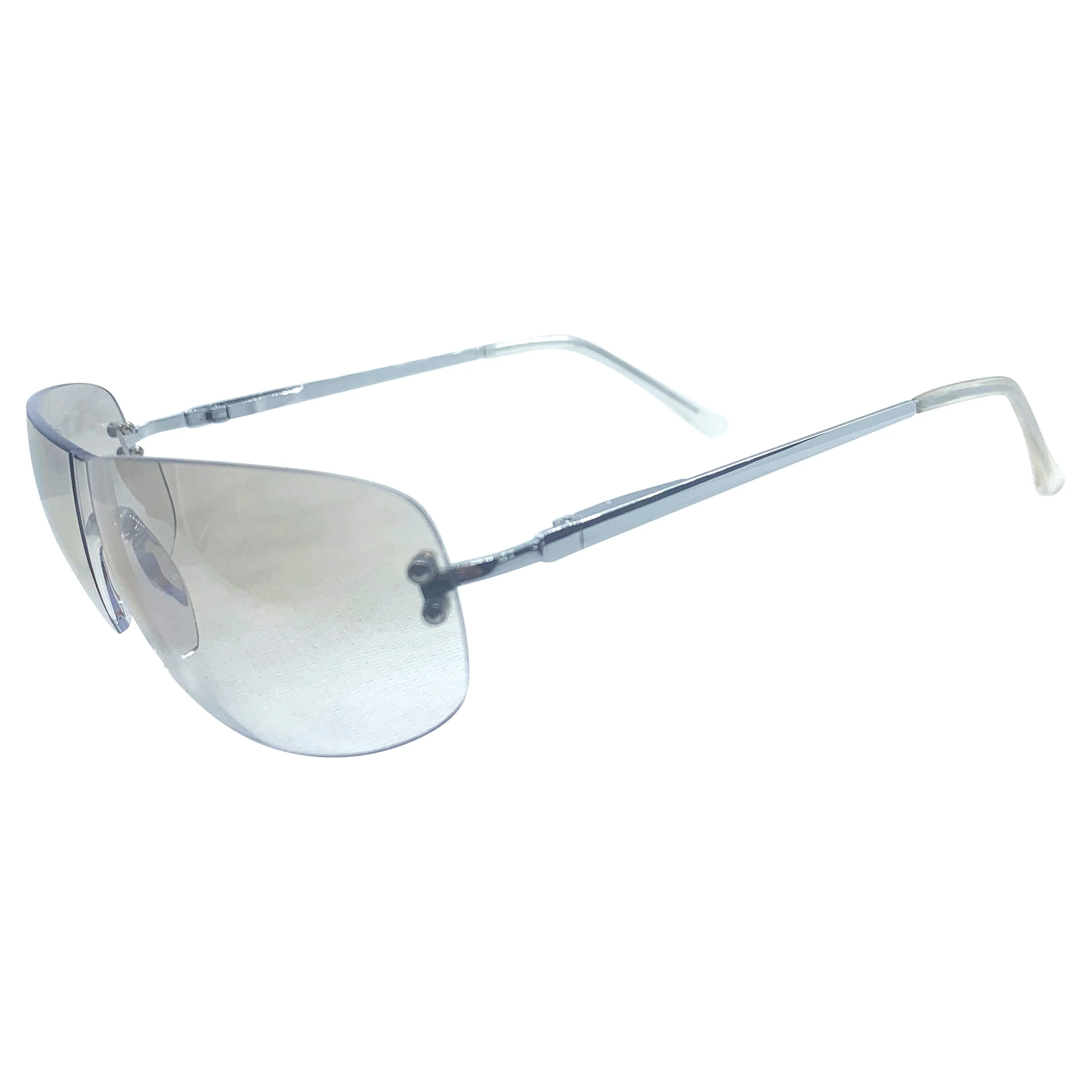 BOWIE Flash Rimless Fashion Sunglasses sold by Giant Vintage product image thumbnail 2