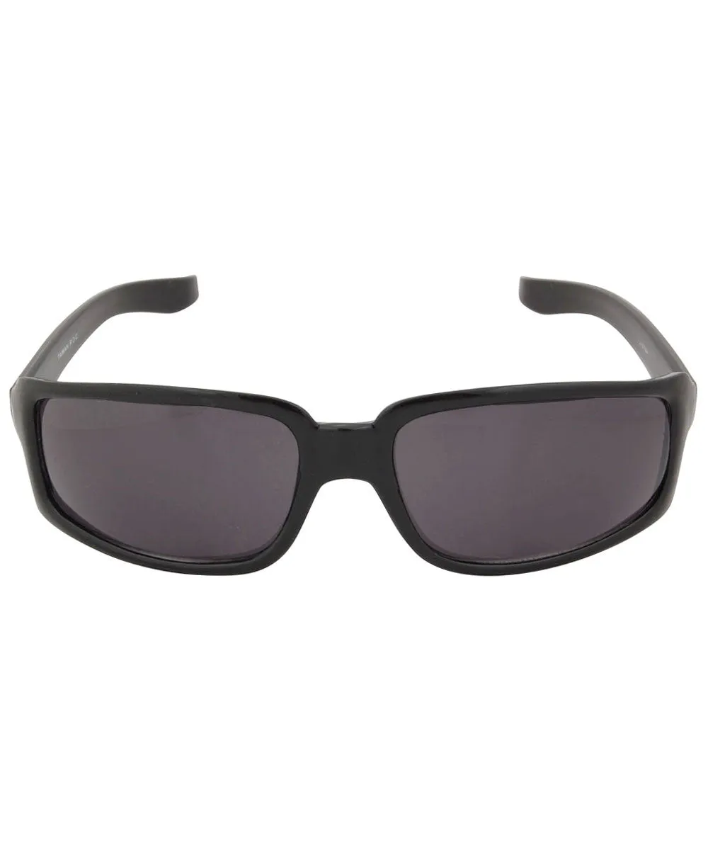 UNCLE Black Fashion-Forward Sunglasses sold by Giant Vintage product image thumbnail 3