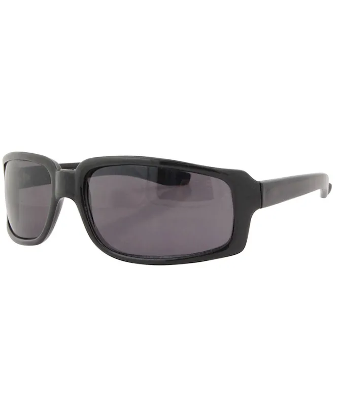 UNCLE Black Fashion-Forward Sunglasses sold by Giant Vintage