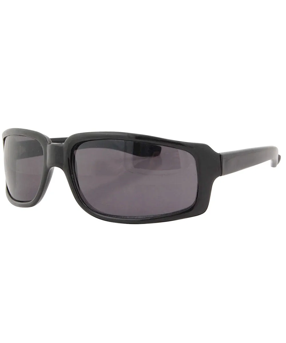 UNCLE Black Fashion-Forward Sunglasses sold by Giant Vintage