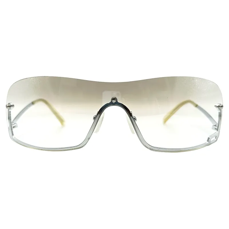 SWOOSH Rimless Sunglasses sold by Giant Vintage