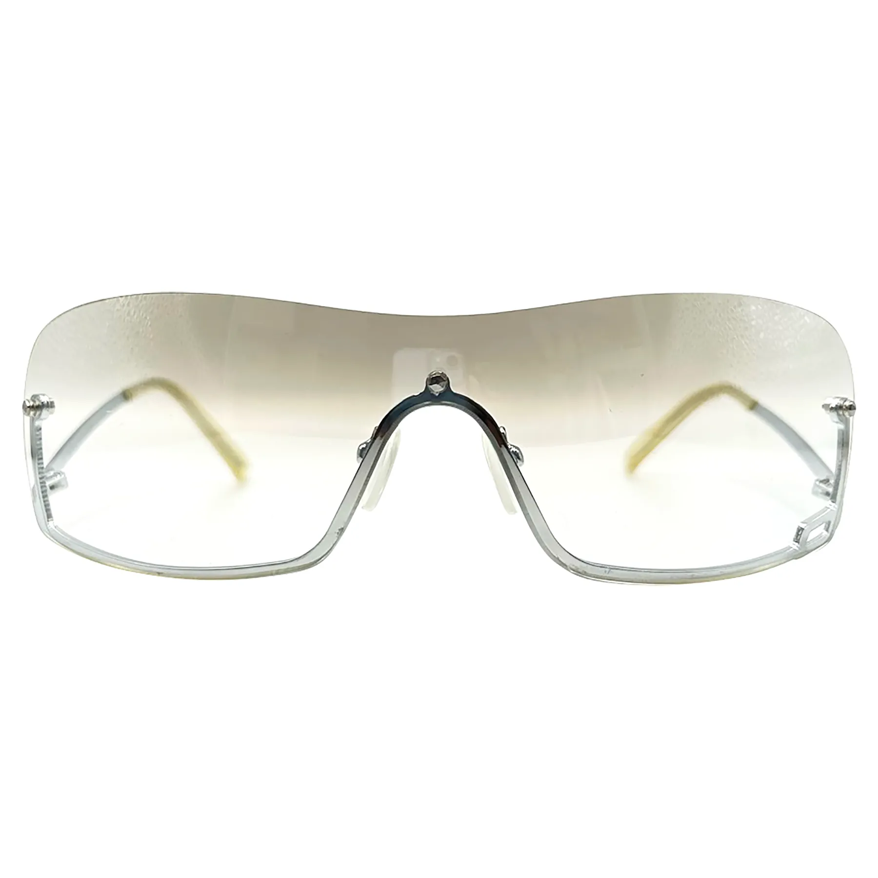 SWOOSH Rimless Sunglasses sold by Giant Vintage