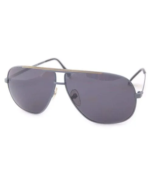 EL CAPITAN Gray Aviator Sunglasses sold by Giant Vintage product image thumbnail 2