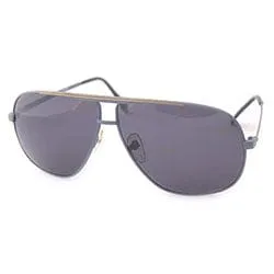 EL CAPITAN Gray Aviator Sunglasses sold by Giant Vintage