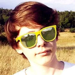 SORBET Yellow 80s Sunglasses sold by Giant Vintage