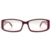EXOTIC Clear Rectangular 90s/Y2K Vintage Frame | Premium sold by Giant Vintage