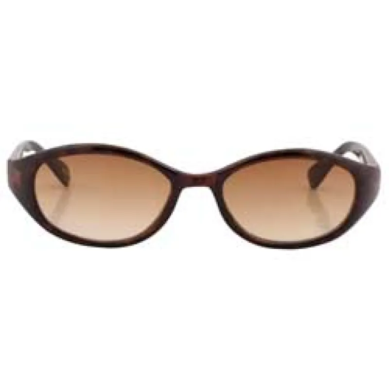 SEEDS Tortoise/Brown Oval Sunglasses sold by Giant Vintage