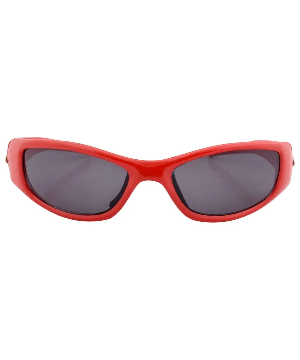 URGENT Red Sports Sunglasses sold by Giant Vintage product image thumbnail 3