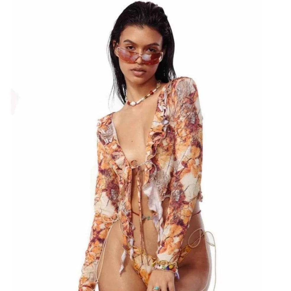 COLA Orange 90s Sport Sunglasses sold by Giant Vintage product image thumbnail 5