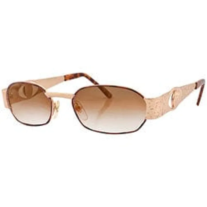 KNOCKERS Demi/Brown Square Sunglasses sold by Giant Vintage