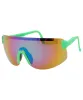 FRESH Green Shield Sunglasses sold by Giant Vintage