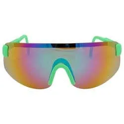 FRESH Green Shield Sunglasses sold by Giant Vintage