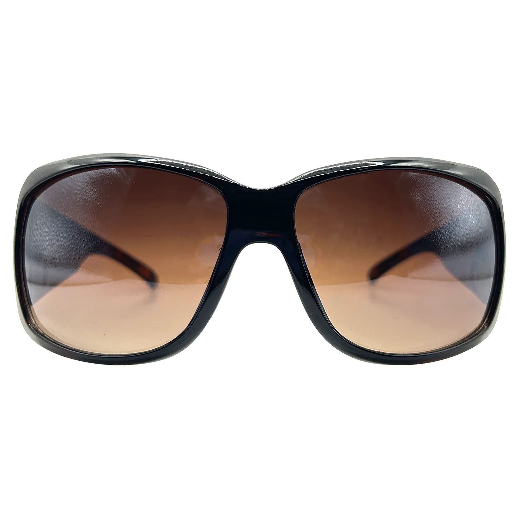 FORGIVE ME Bedazzled Tattoo Shield Y2K Sunglasses: COI Fish sold by Giant Vintage product image thumbnail 4