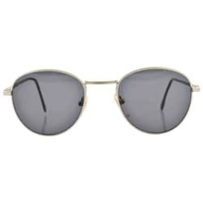 McMANUS Silver Round Sunglasses sold by Giant Vintage