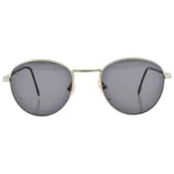 McMANUS Silver Round Sunglasses sold by Giant Vintage