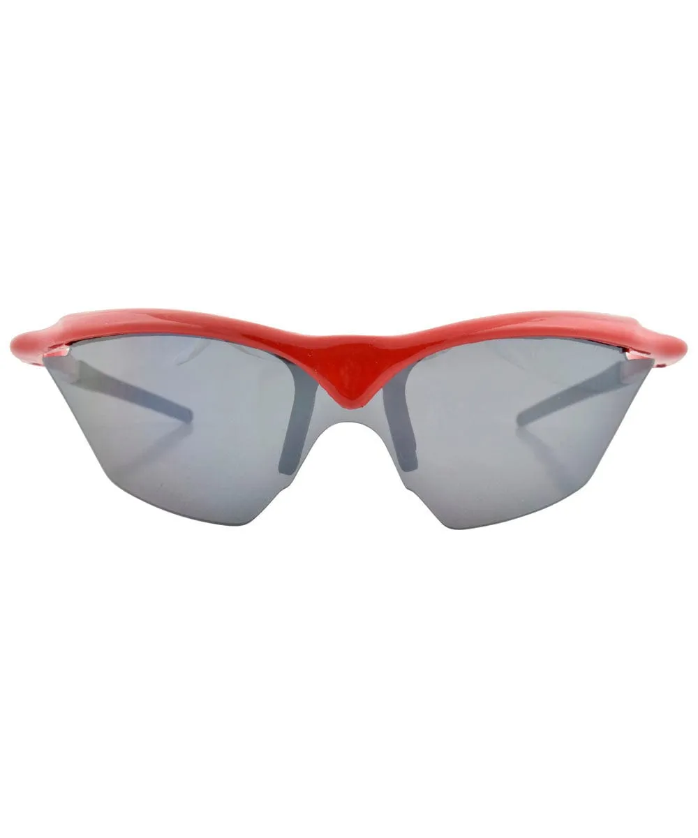 STAN Red Sports Sunglasses sold by Giant Vintage product image thumbnail 2