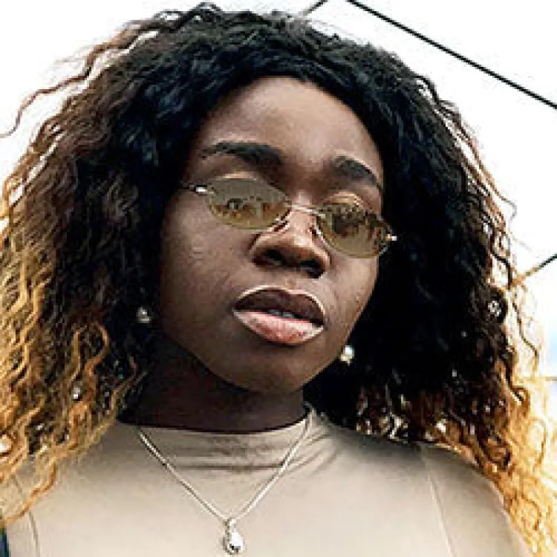 VELA Dusk Rimless Sunglasses sold by Giant Vintage