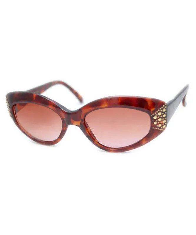 SPARROW Tortoise Cat-Eye Sunglasses sold by Giant Vintage