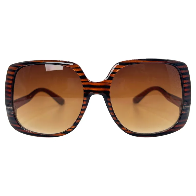 Fashion Square Oversized Sunglasses sold by Giant Vintage