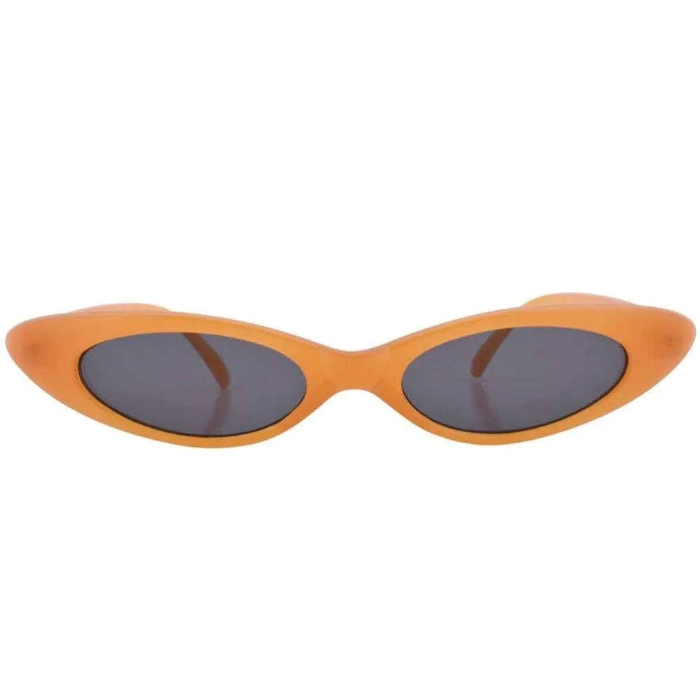 CAROLINA Ginger/SD Slim Cat-Eye Sunglasses sold by Giant Vintage product image thumbnail 3