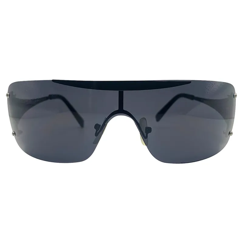 MIC DROP Shield Sunglasses sold by Giant Vintage