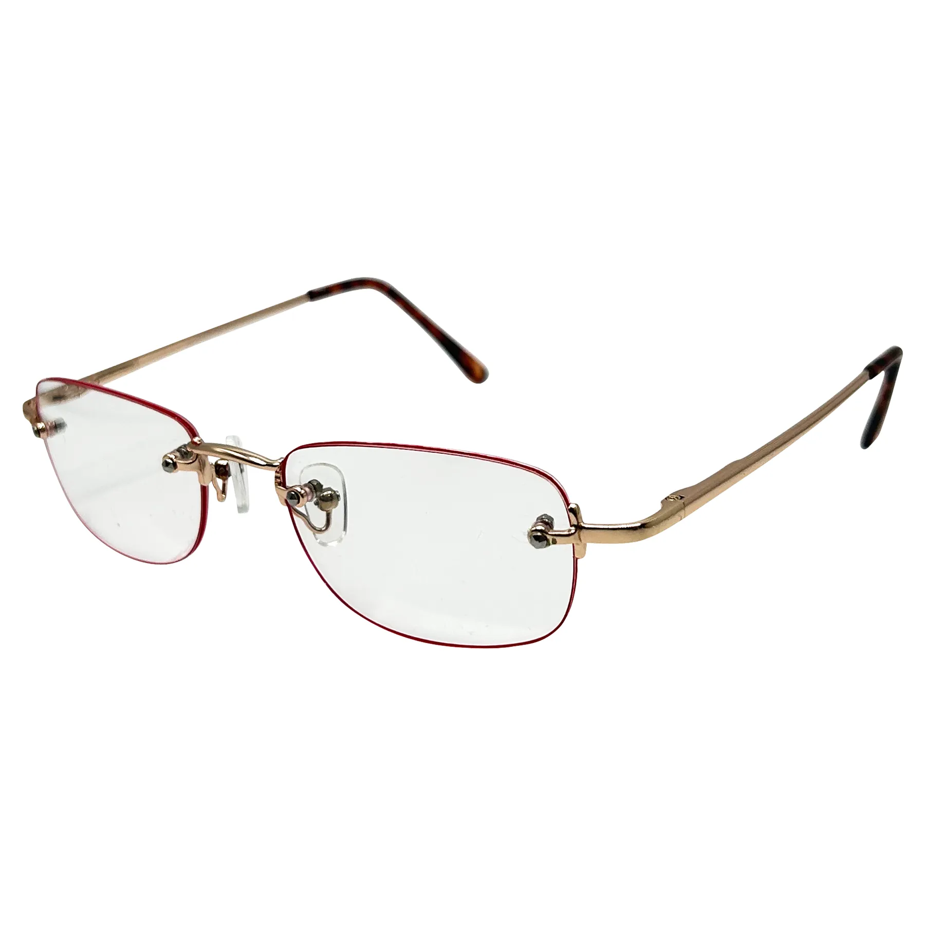 MAISIE Small Clear Bayonetta Glasses sold by Giant Vintage product image thumbnail 3