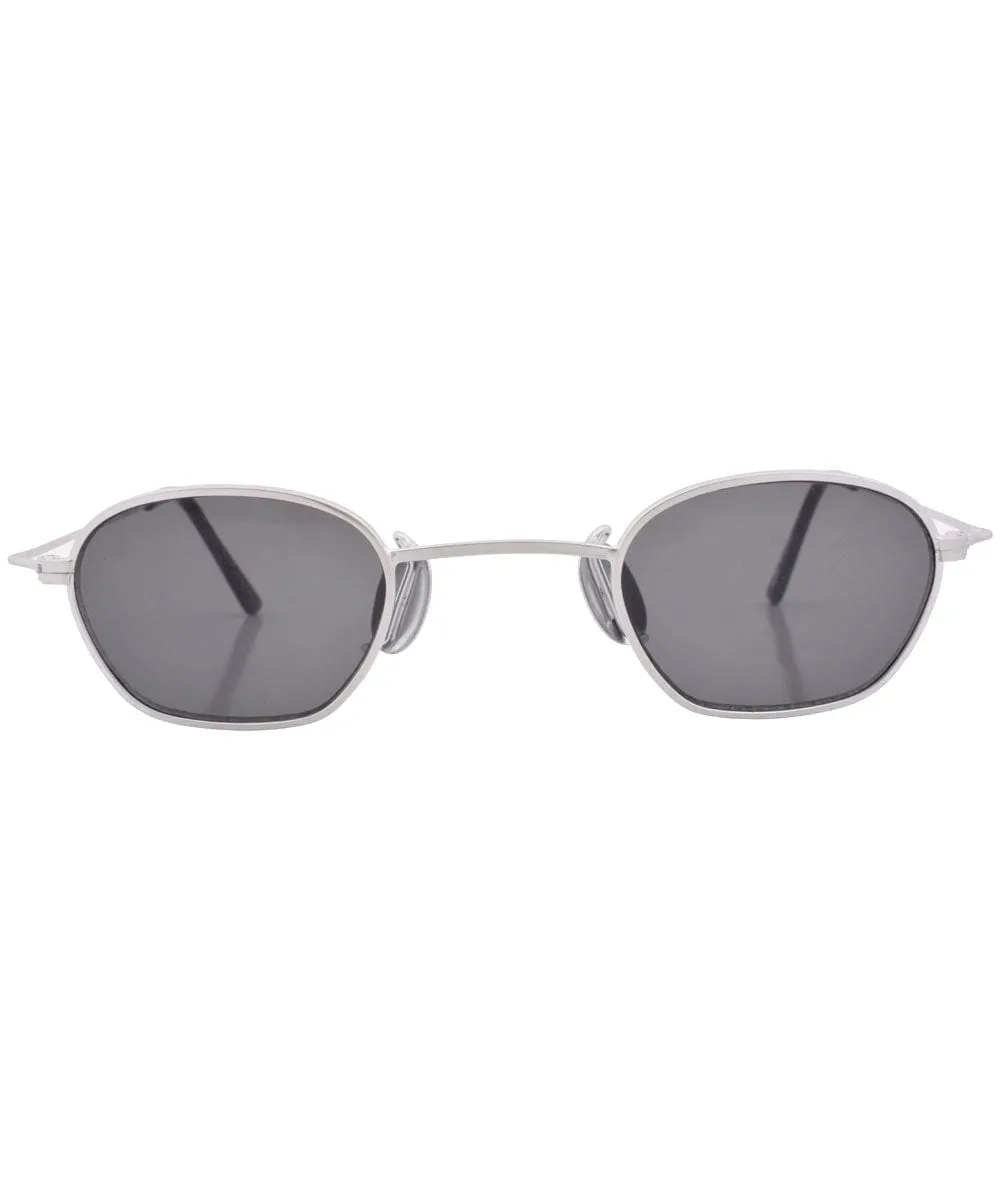 STAMPS Silver Round Sunglasses sold by Giant Vintage product image thumbnail 3