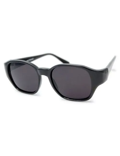 LAKE Black Square Sunglasses sold by Giant Vintage product image thumbnail 2