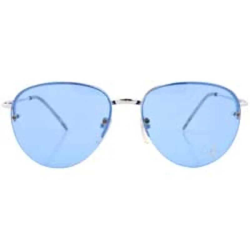 KISSIE Blue Aviator Sunglasses sold by Giant Vintage