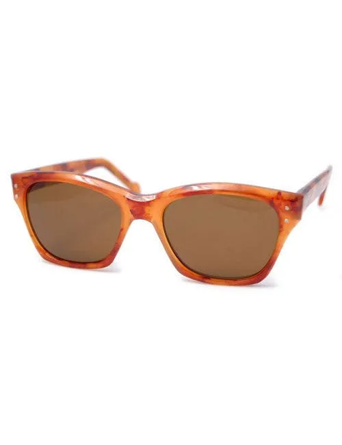 LANA Demi/Brown Cat-Eye Sunglasses sold by Giant Vintage product image thumbnail 2