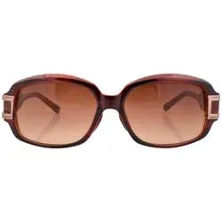 DAZZ Brown Oversized Sunglasses sold by Giant Vintage